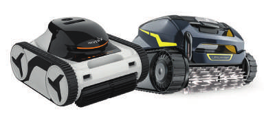 Exemples de robots électriques pour piscine présentés dans le catalogue Garden Piscines